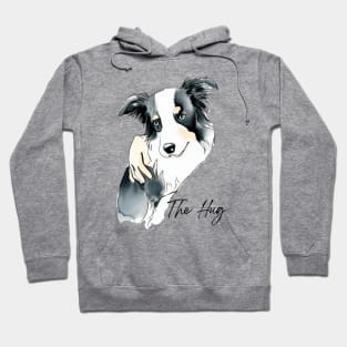 The Hug - Border Collie Hoodie